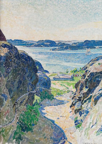 Brunnsvagen, Fiskebackskil by Carl Wilhelm Wilhelmson